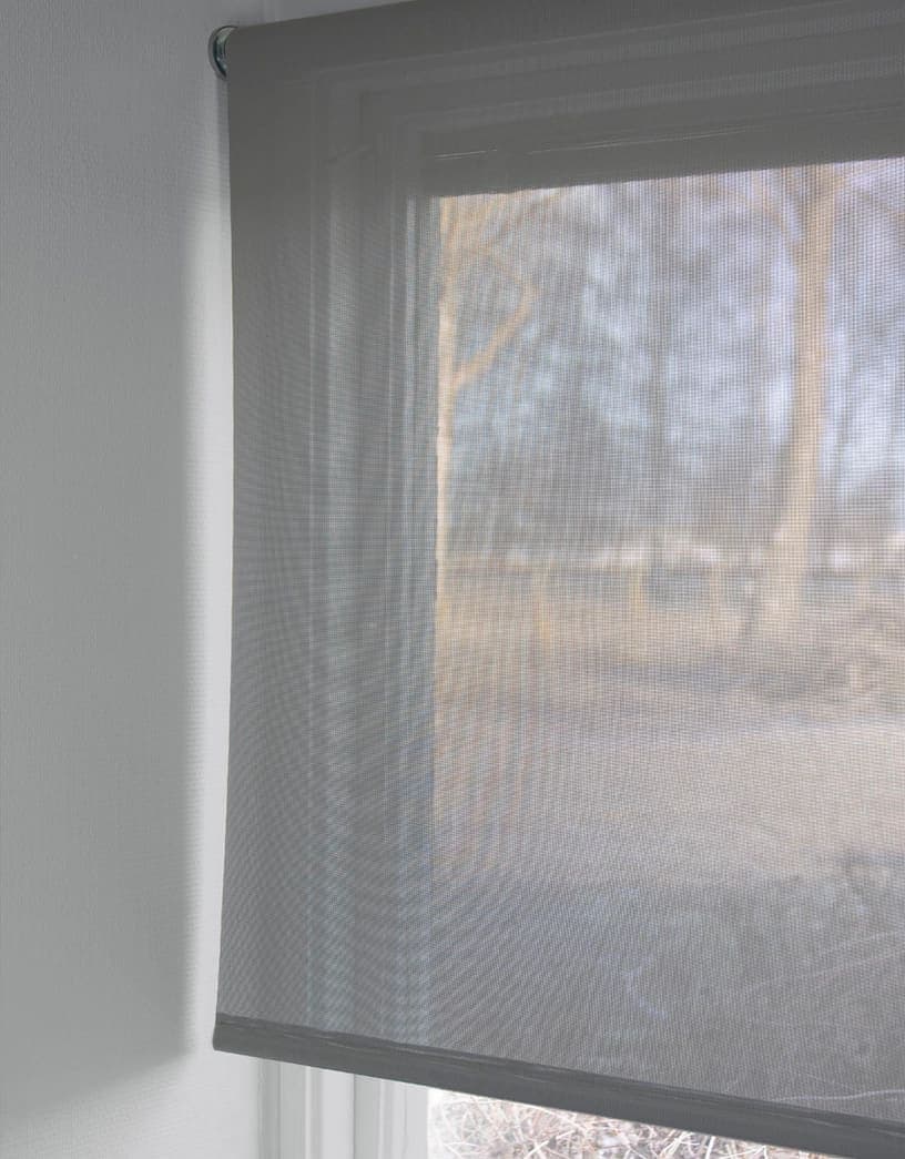 Rullgardin screen 116/120 cm Grå