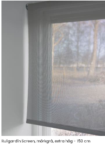 Rullgardin screen 146/150 cm Grå